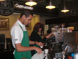 Starbucks baristas