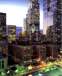 Millennium Biltmore Hotel Los Angeles at Night