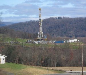 Marcellus Shale Gas Drilling Tower