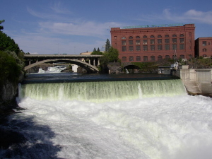 Monroe Street Dam on the Spokane River