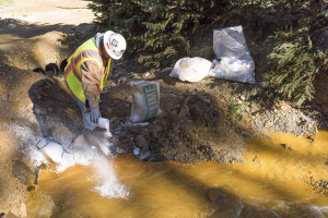 Treating Gold King Mine wastewater discharge