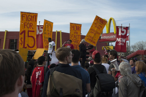 Protest for $15 Minimum Wage
