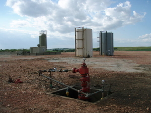 Abandoned Fracking Site