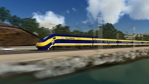 Proposed California high-speed train
