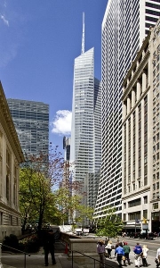 Commercial real estate at One Bryant Park, NYC