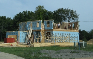 House under construction