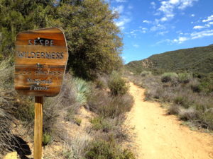 Sign for the Sespe Wilderness Area in the Los Padres National Forest. By Blackmb (Own work) [CC BY-SA 3.0 (http://creativecommons.org/licenses/by-sa/3.0)], via Wikimedia Commons